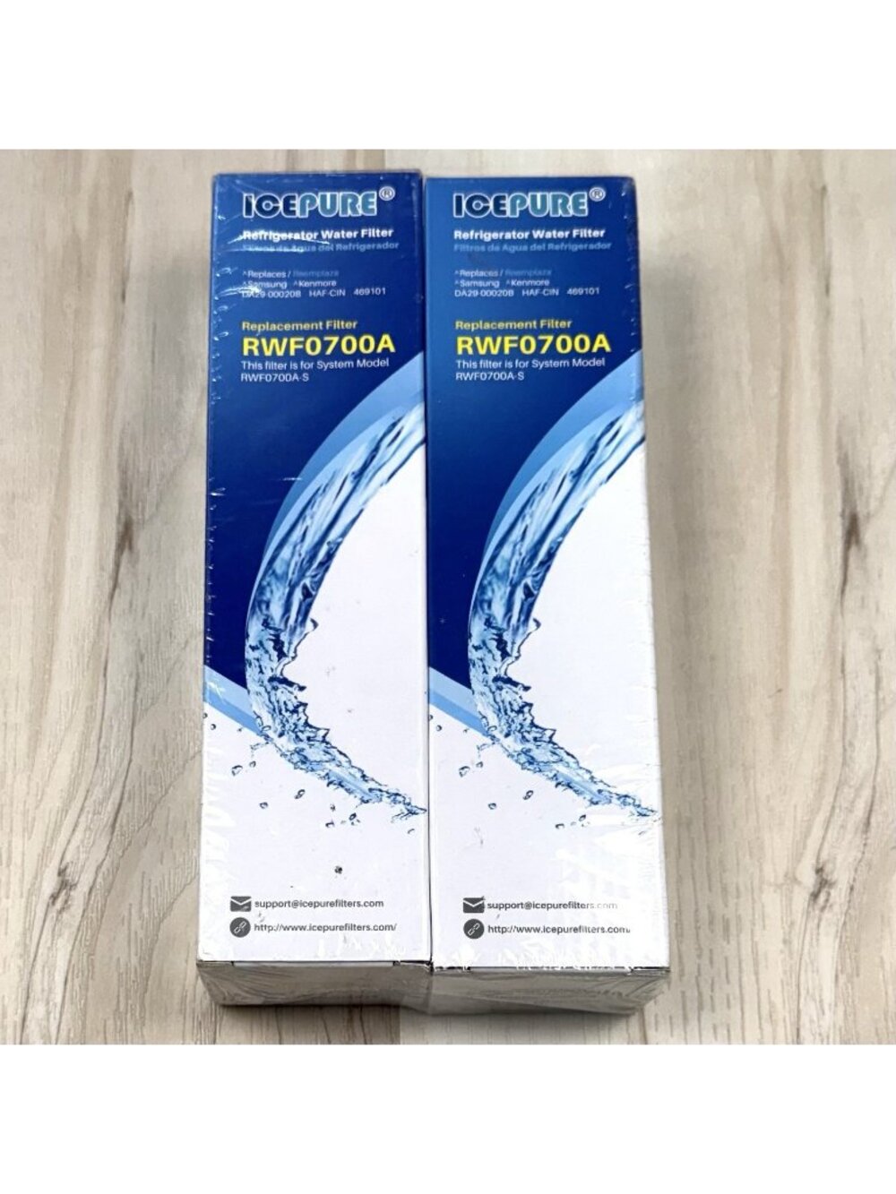 2pk IcePure Replacement REFRIGERATOR WATER FILTERS RWF0700A for Samsung Kenmore